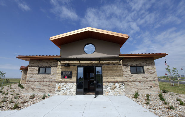 An information and visitors center is one of the features at the new Akicita Owicahe Lakota Freedom Veterans Cemetery, which is eight miles east of Kyle.