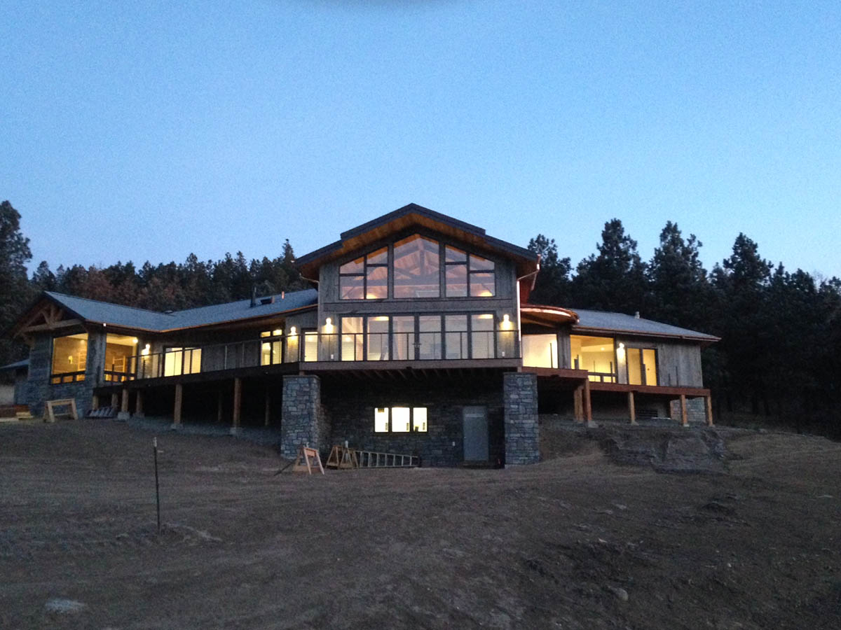 Exterior photo of the Steward Lodge.